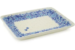 10" Platter - Delicate Blue