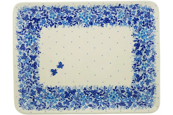 10" Platter - Delicate Blue