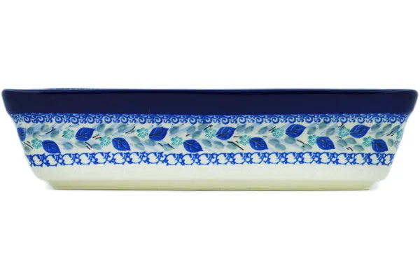 11" Rectangular Baker - Delicate Magnolia
