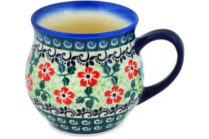 12 oz Bubble Mug - Poppies Charm