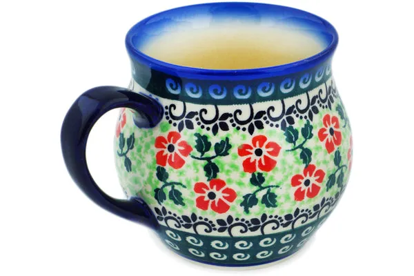 12 oz Bubble Mug - Poppies Charm