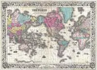 1852 World Historical Map