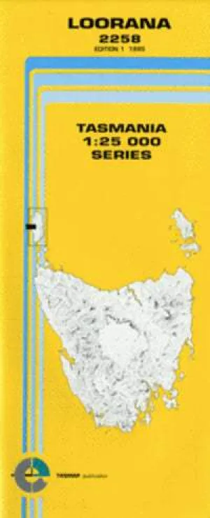 2258 Loorana Topographic Map (1st Edition) by TasMap (1995)