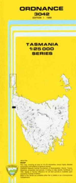 3042 Ordnance Topographic Map (1st Edition) by TasMap (1988)