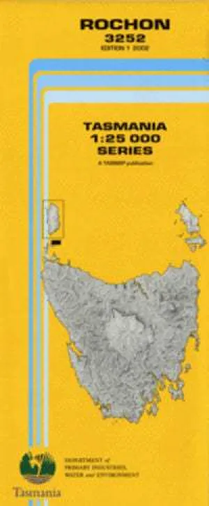 3252 Rochon Topographic Map (1st Edition) by TasMap (2002)
