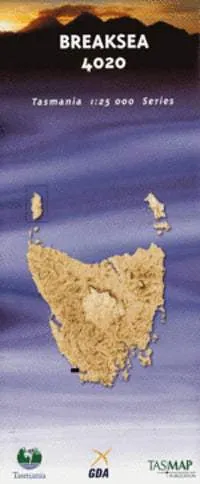 4020 Breaksea Topographic Map (1st Edition) by TasMap (2004)