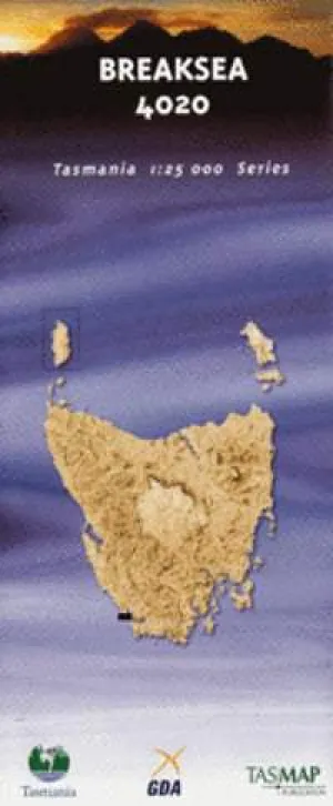4020 Breaksea Topographic Map (1st Edition) by TasMap (2004)