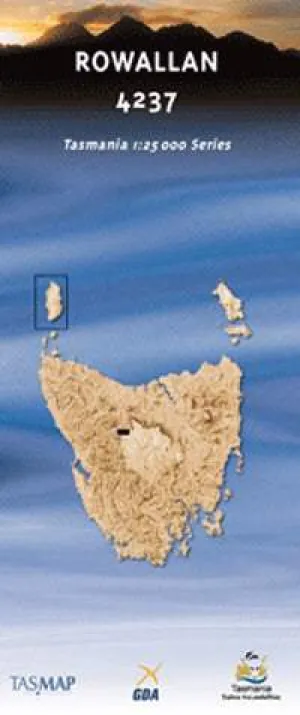 4237 Rowallan Topographic Map (3rd Edition) by TasMap (2011)