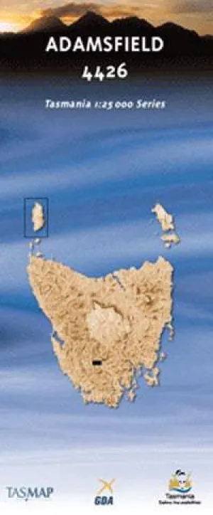 4426 Adamsfield Topographic Map (2nd Edition) by TasMap (2010)