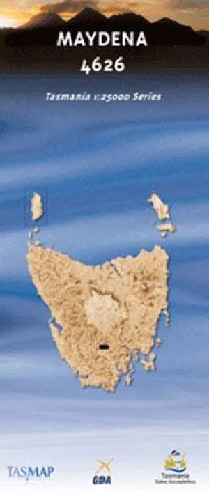 4626 Maydena Topographic Map (2nd Edition) by TasMap (2008)
