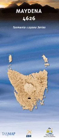 4626 Maydena Topographic Map (2nd Edition) by TasMap (2008)