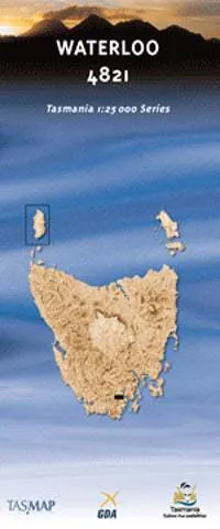 4821 Waterloo Topographic Map (2nd Edition) by TasMap (2011)
