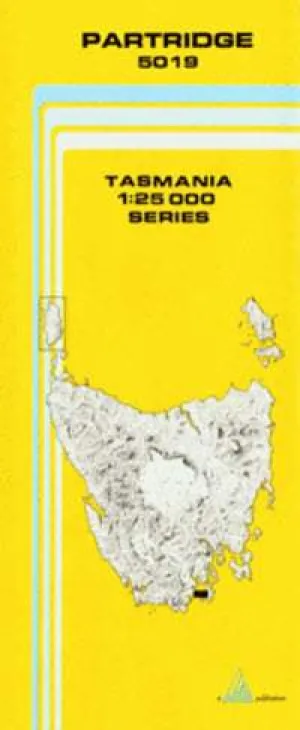 5019 Partridge Topographic Map (1st Edition) by TasMap (1983)