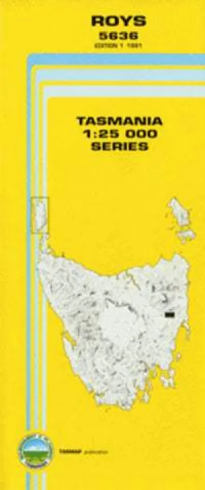 5636 Roys Topographic Map (1st Edition) by TasMap (1991)