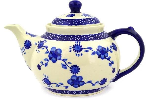 6 Cup Tea or Coffee Pot - Delicate Poppy