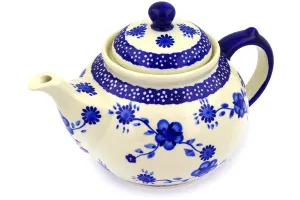 6 Cup Tea or Coffee Pot - Delicate Poppy