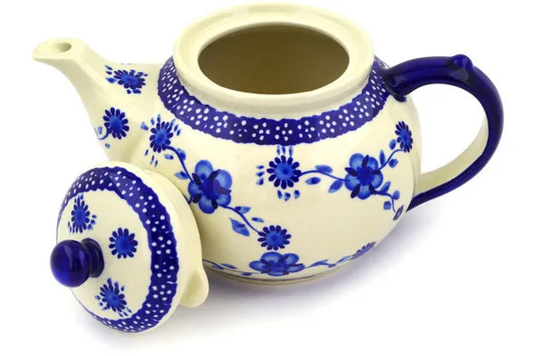 6 Cup Tea or Coffee Pot - Delicate Poppy