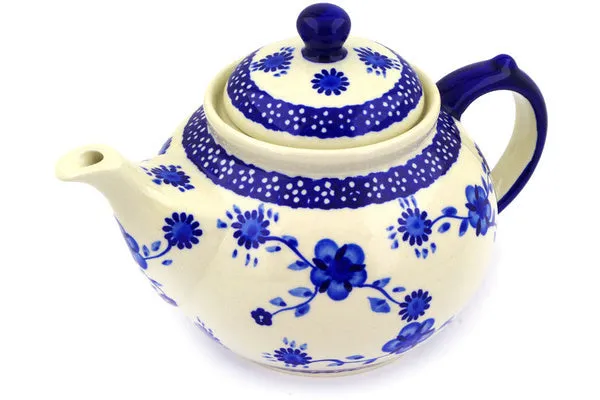 6 Cup Tea or Coffee Pot - Delicate Poppy