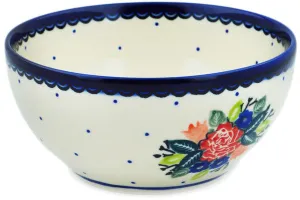 6" Cereal Bowl - Rose Delicate Beauty