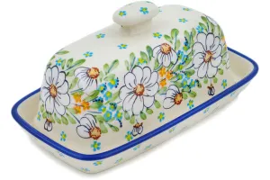 8" Butter Dish - Delicate