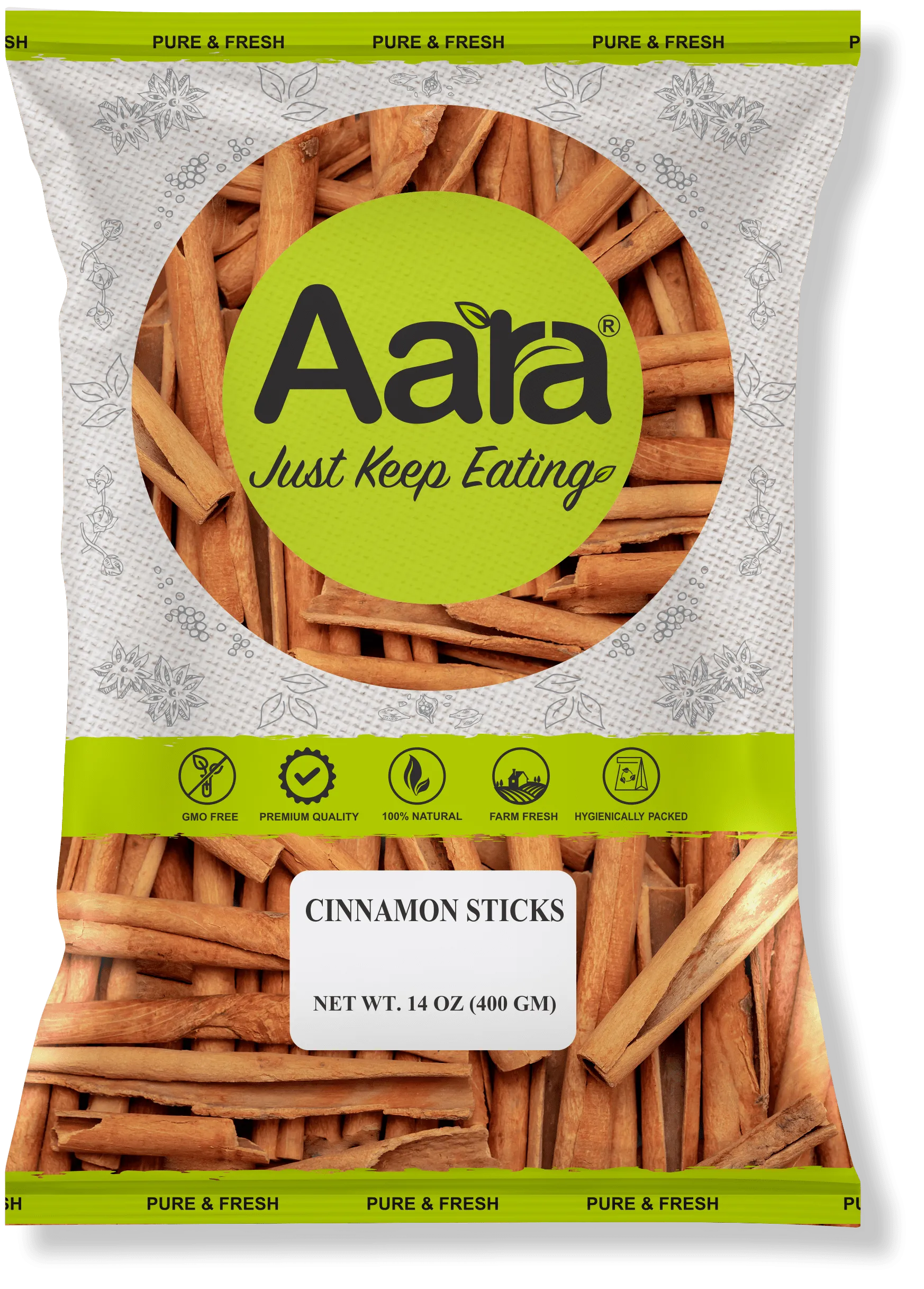 Aara Cinnamon Sticks Round
