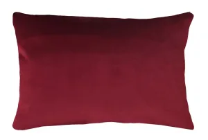 ATOOTFUSION 100% Recyclable Black Hosiery Cotton Medium Firm Hard Bed Pillow for Real Perfect Neck Support (16" x 26") Pillow Count of 01 (Maroon)