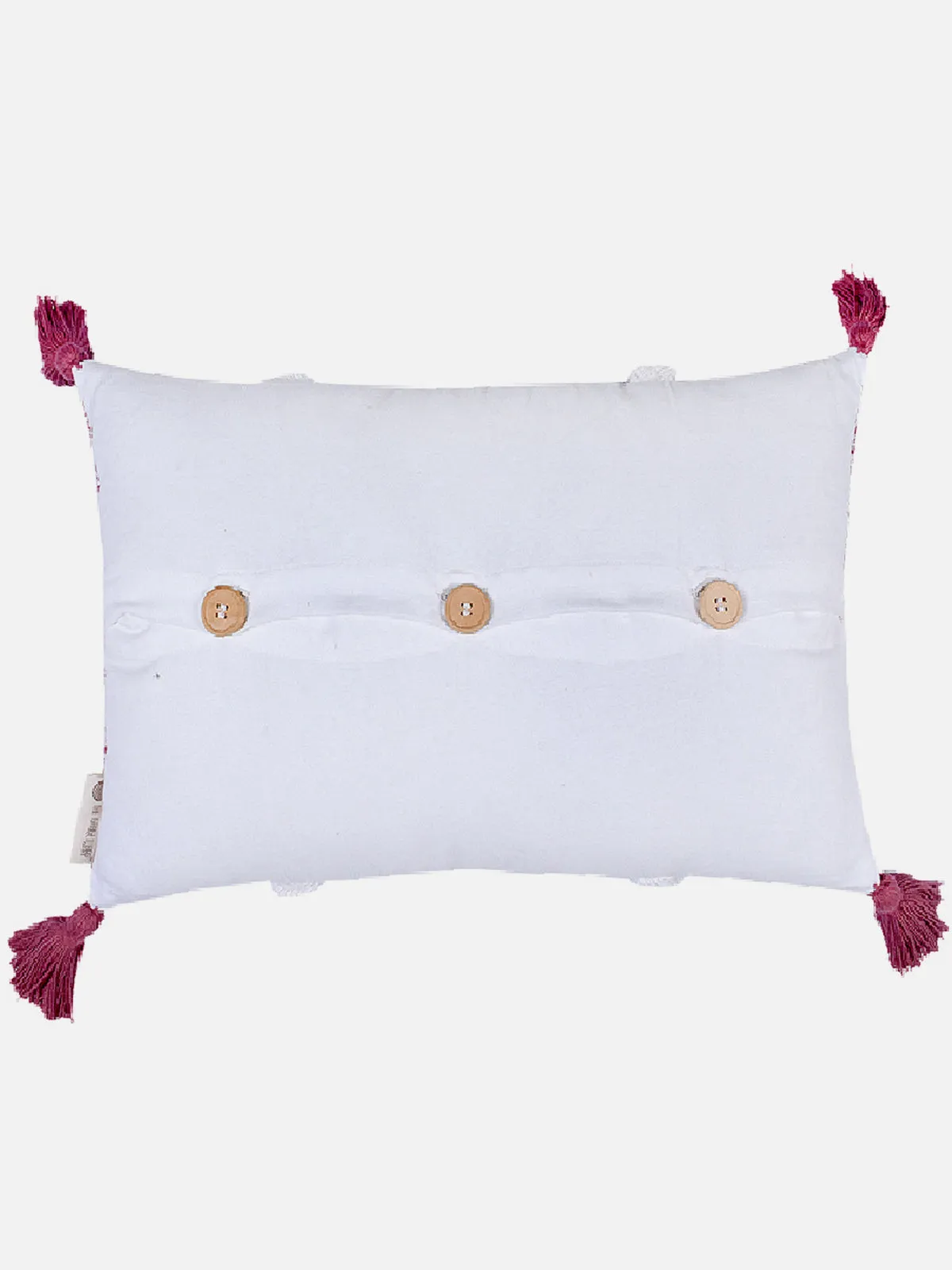 Atrisuta Solids Cushion Cover Muted Scarlet