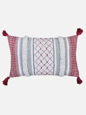 Atrisuta Solids Cushion Cover Muted Scarlet