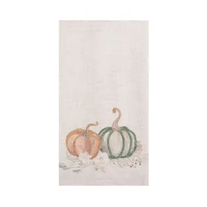 Autumn Fields Pumpkin Kitchen Towel