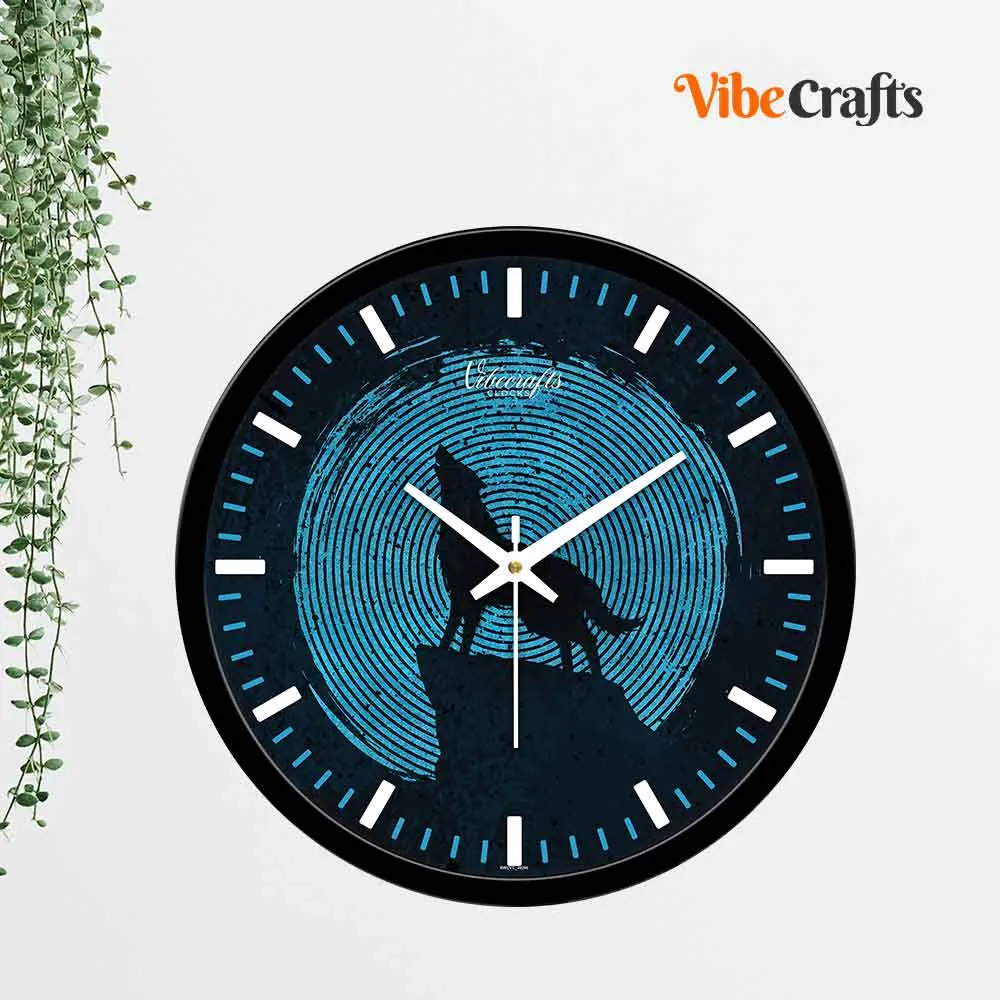 Barking Dog Designer Wall Clock