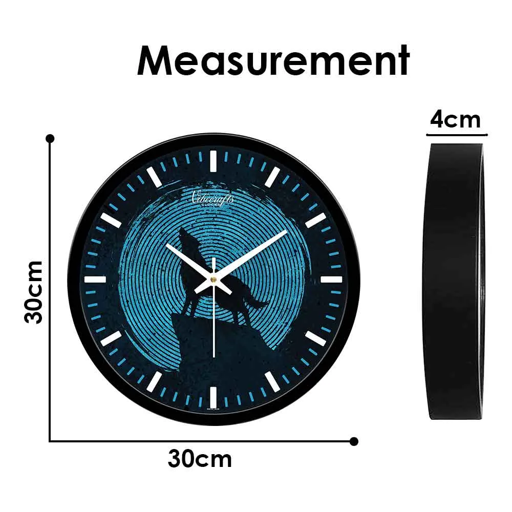 Barking Dog Designer Wall Clock