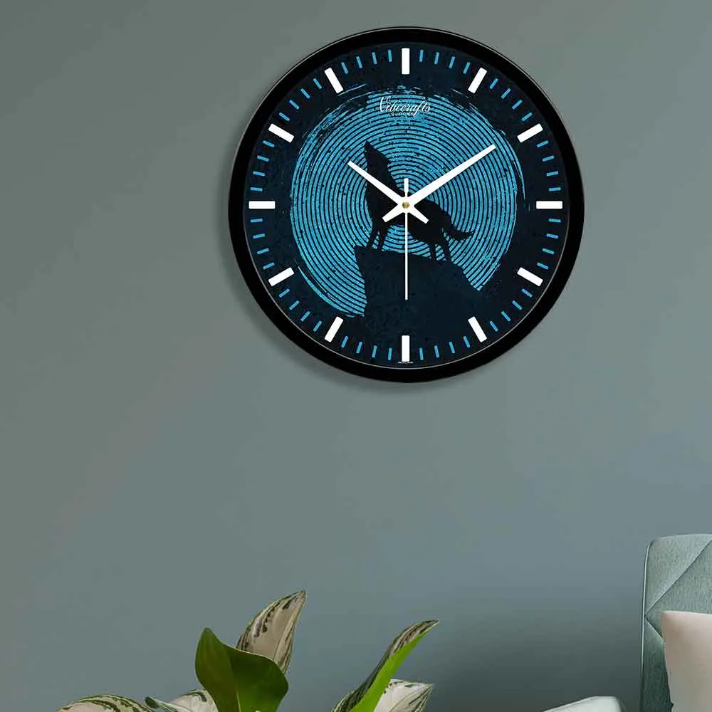 Barking Dog Designer Wall Clock