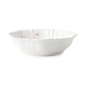 Berry & Thread Floral Sketch 13" Serving Bowl - Cherry Blossom