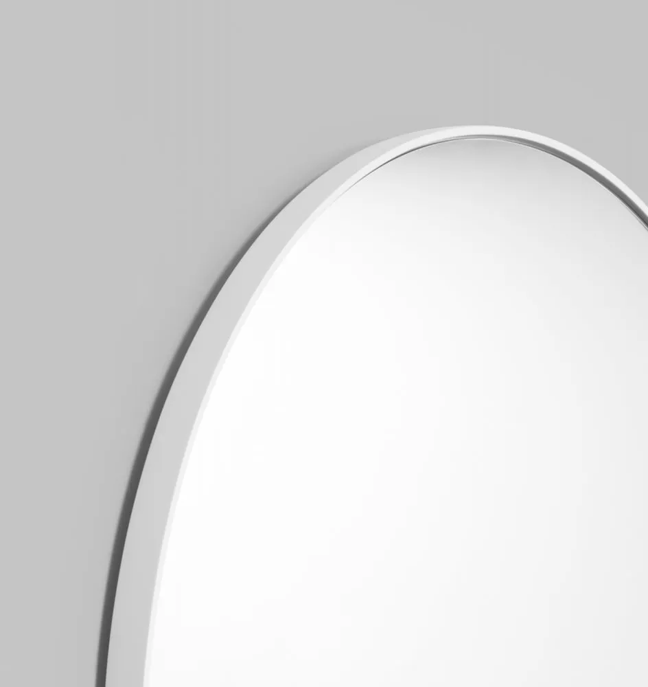 Bjorn round thin | White mirror