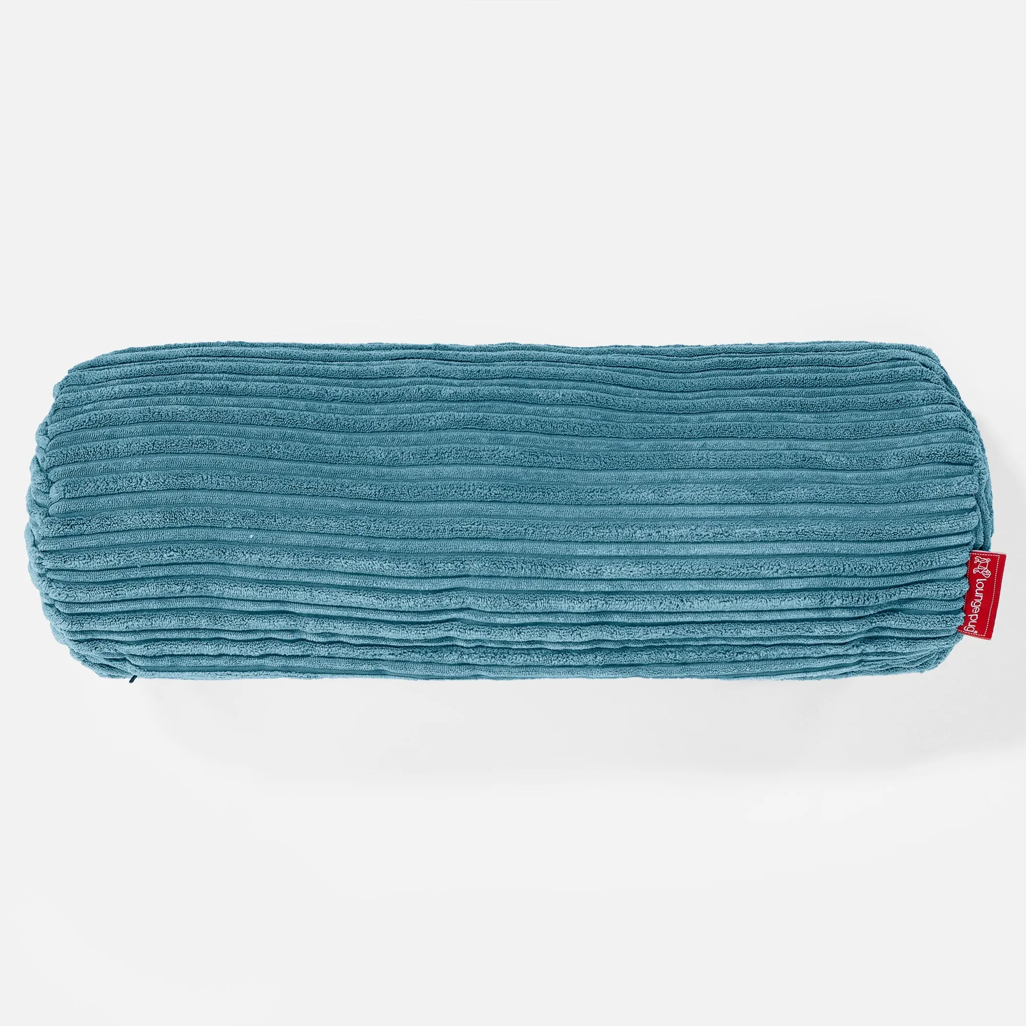 Bolster Scatter Cushion Cover 20 x 55cm - Cord Aegean Blue