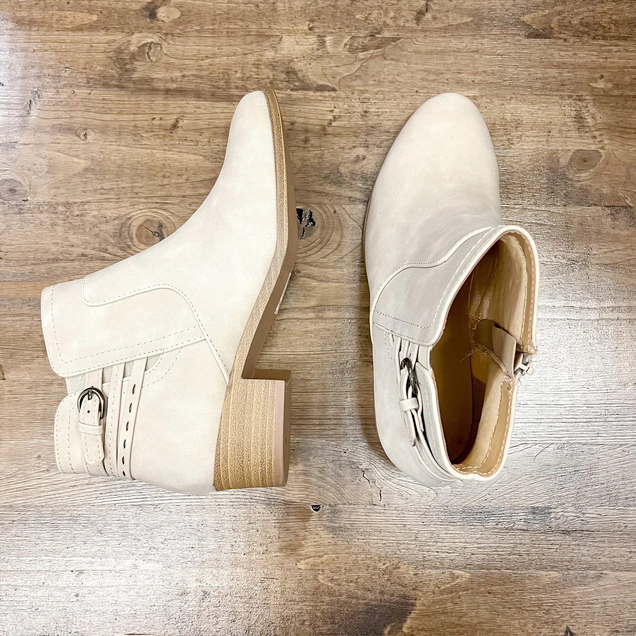 Boyet Clay Ankle Strap Detail Bootie