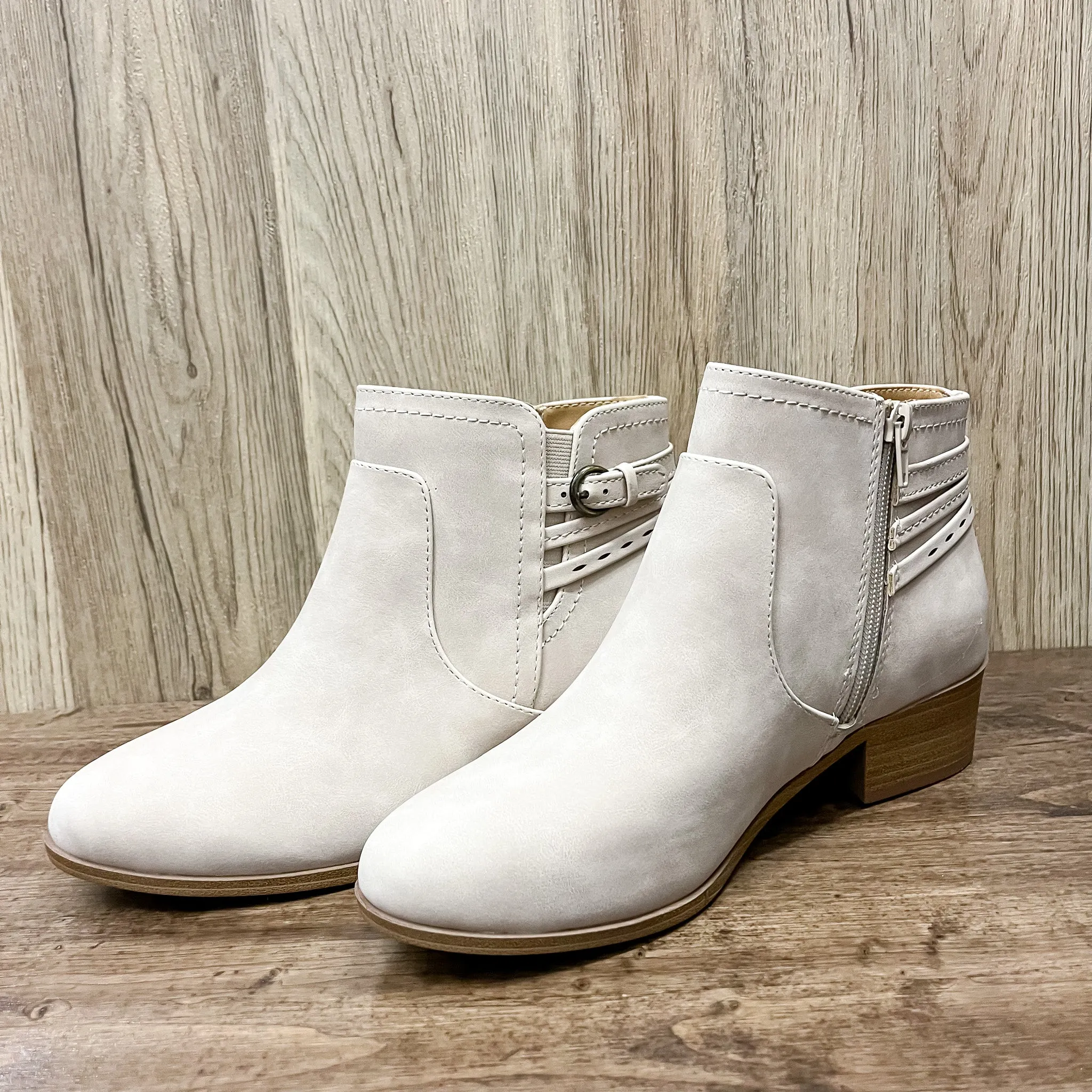 Boyet Clay Ankle Strap Detail Bootie
