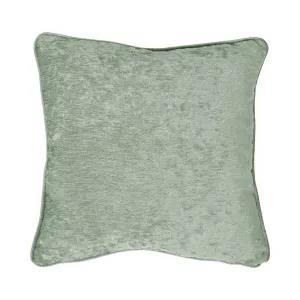 Chenille Cushion - Green