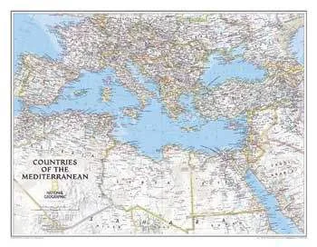 Countries of the Mediterranean Classic by National Geographic