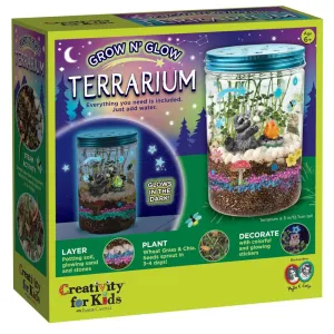 Creativity for Kids Grow N' Glow Terrarium Kit