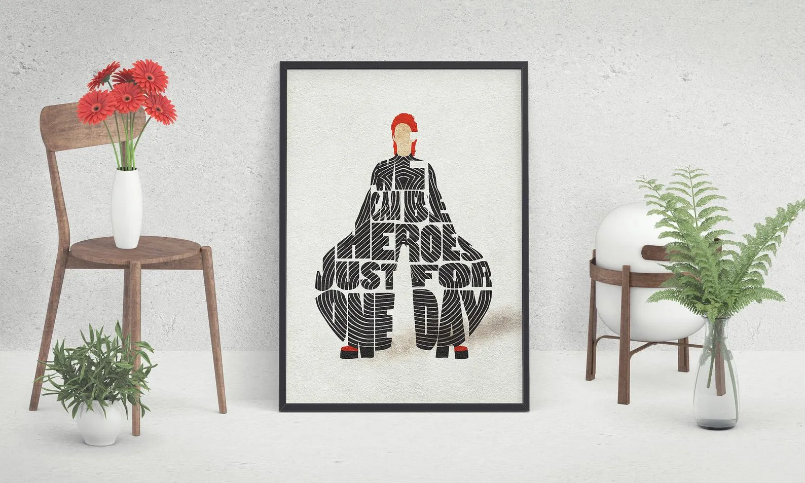 David Bowie Poster, Custom Music Print, Music Poster, Custom Poster, Home Decor, Wall Hangings, British Singer Canvas, David Bowie Art