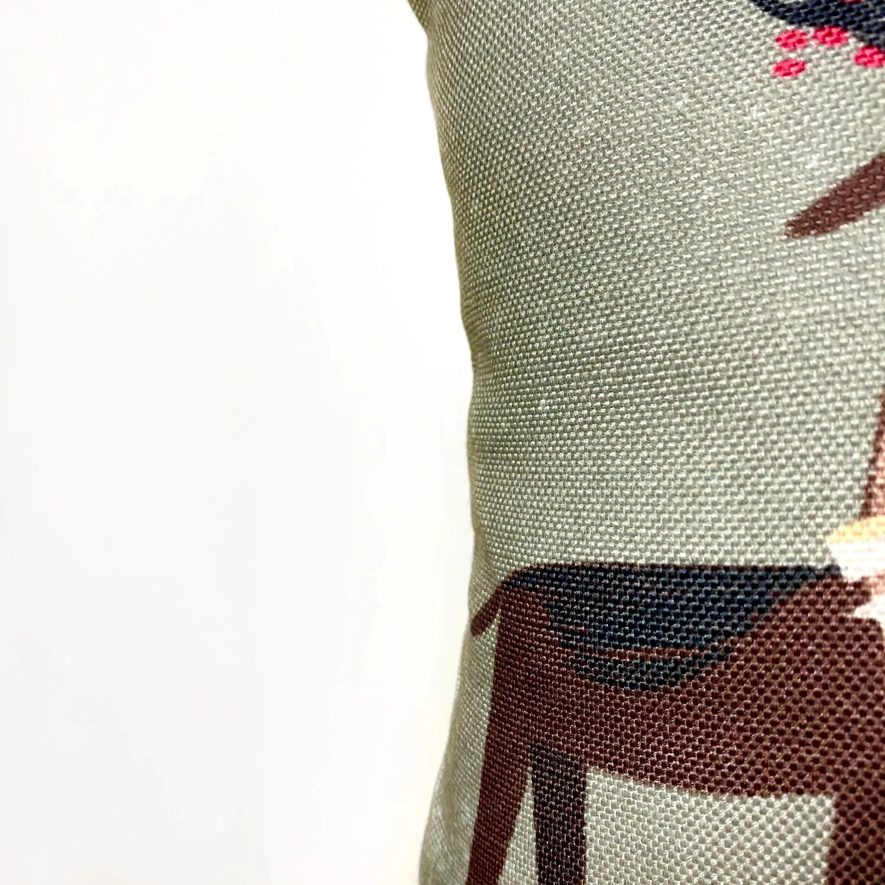 Decked out Christmas Reindeer Throw Pillow Cover | 20x10 | Primitive Christmas Decor | Primitive Decor | Luxury Home Decor | Luxury Decor