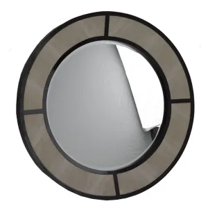 Deco Round Mirror