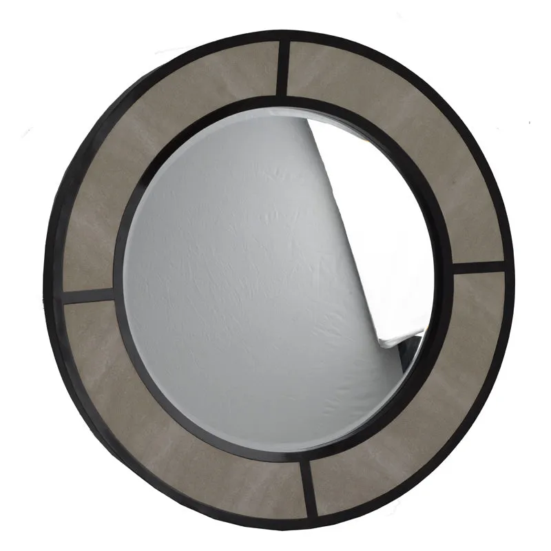 Deco Round Mirror
