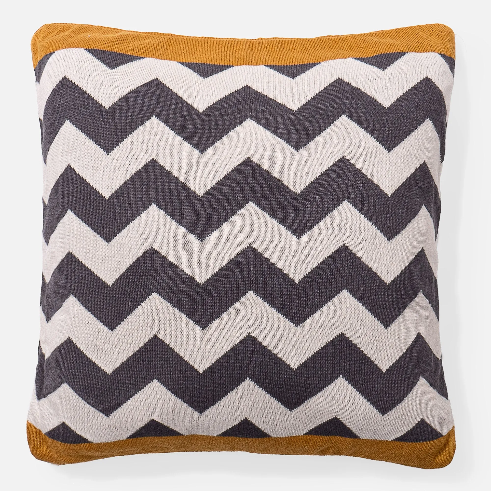 Decorative Cushion Cover 47 x 47cm - Knitted Aztec