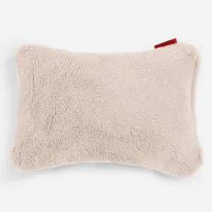 Decorative Rectangular Cushion Cover 35 x 50cm - Teddy Faux Fur Cream