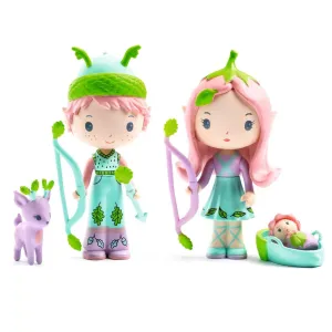 Djeco - Tinyly figurines - Lily & Sylvestre