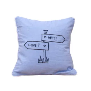 Doodle Dude 12" x 12" Cushion Cover