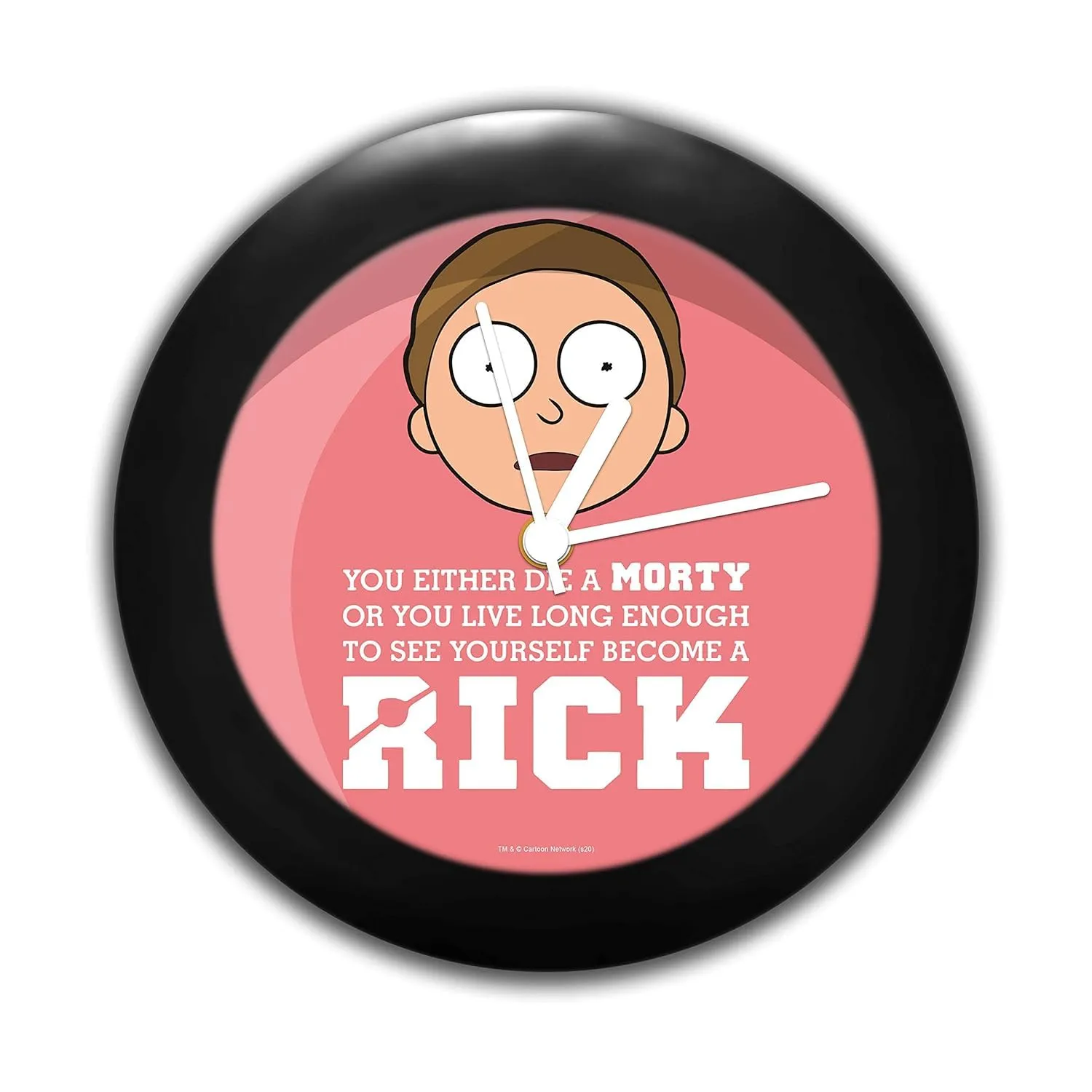 Epic Stuff - Rick and Morty New Diemorty Table Clock New | for Office, Birthday Gift Officially Licensed by Turner Entertainment Co, USA