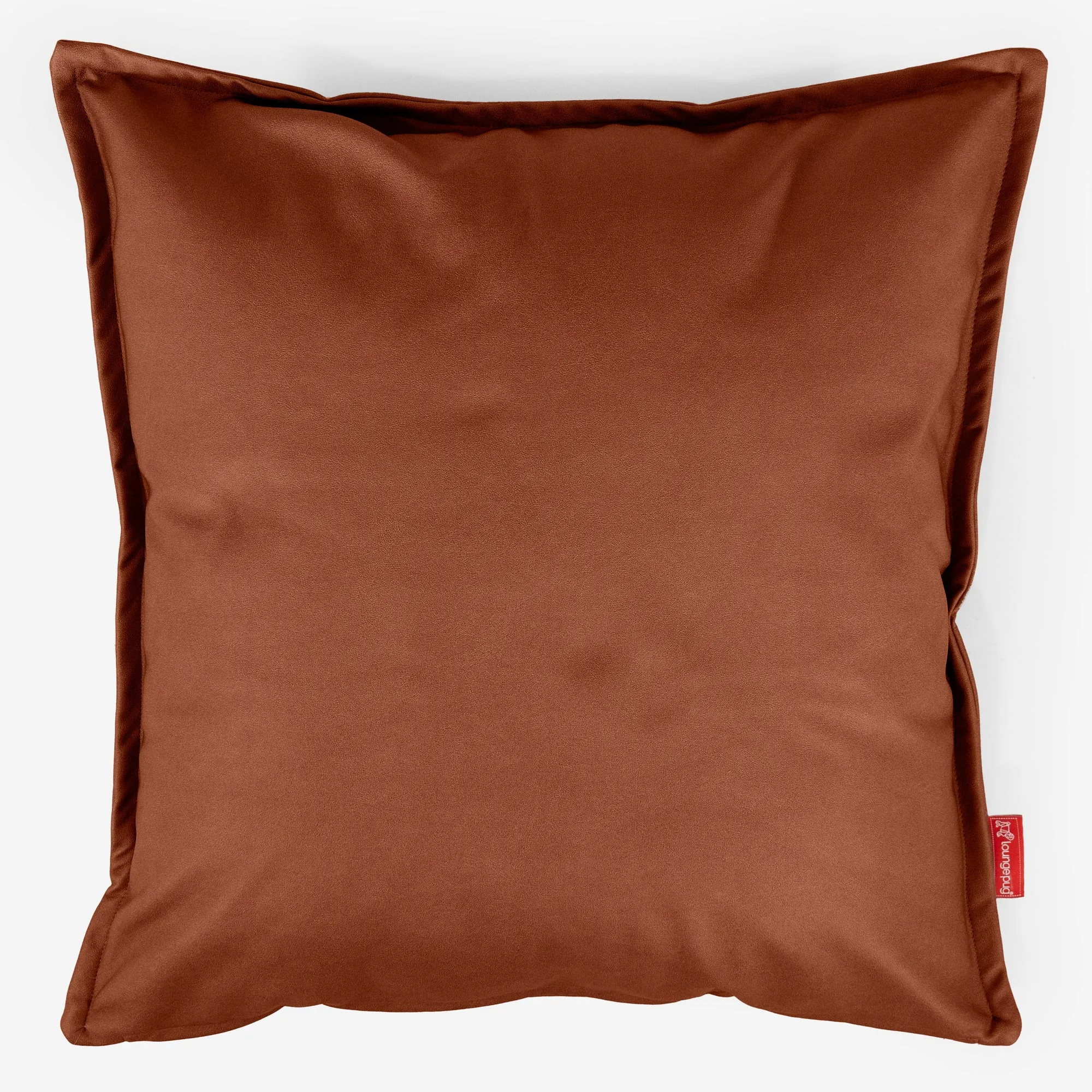 Extra Large Scatter Cushion Cover 70 x 70cm - Vegan Leather Chestnut